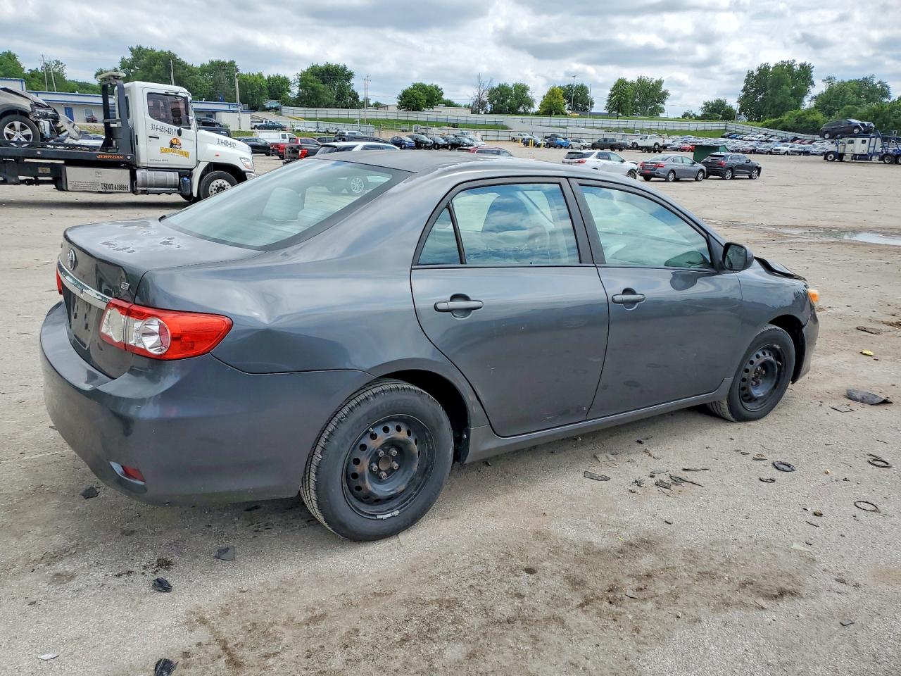 2011 Toyota Corolla Le Gray vin: 2T1BU4EE6BC633524