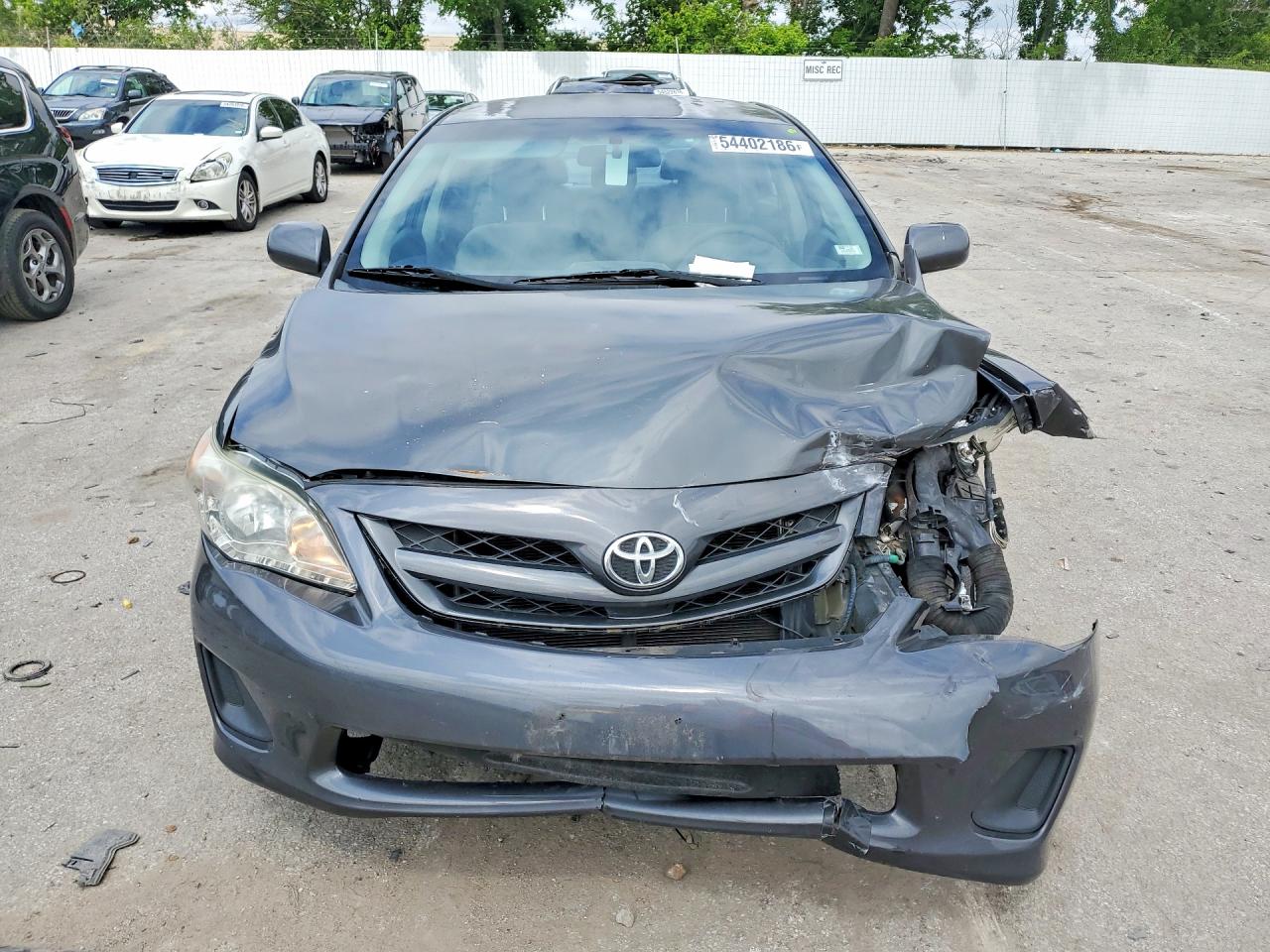 2011 Toyota Corolla Le Gray vin: 2T1BU4EE6BC633524