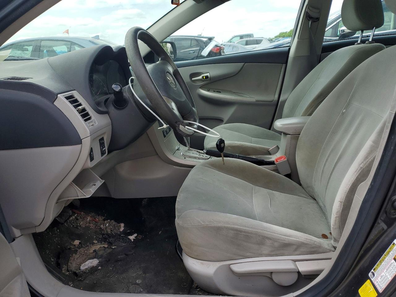2011 Toyota Corolla Le Gray vin: 2T1BU4EE6BC633524