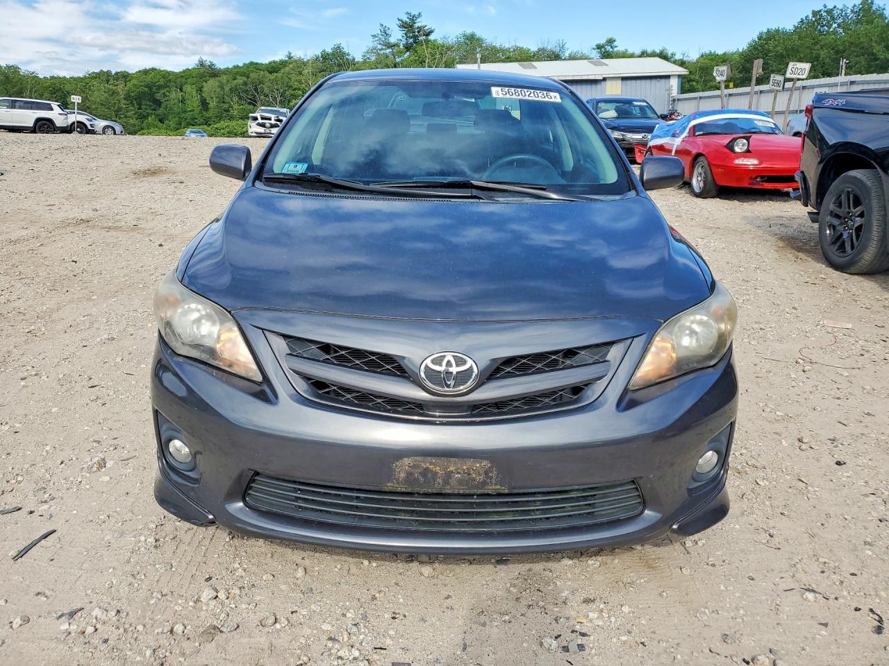 2011 Toyota Corolla S Gray vin: 2T1BU4EE6BC637198