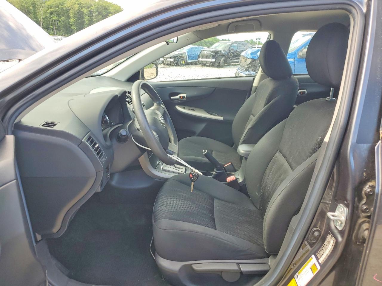 2011 Toyota Corolla S Gray vin: 2T1BU4EE6BC637198