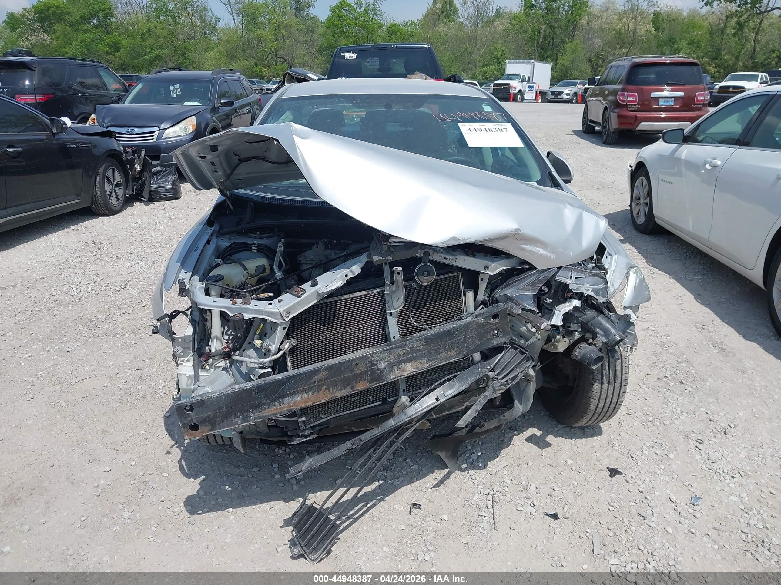 2011 Toyota Corolla Le Silver vin: 2T1BU4EE6BC637380