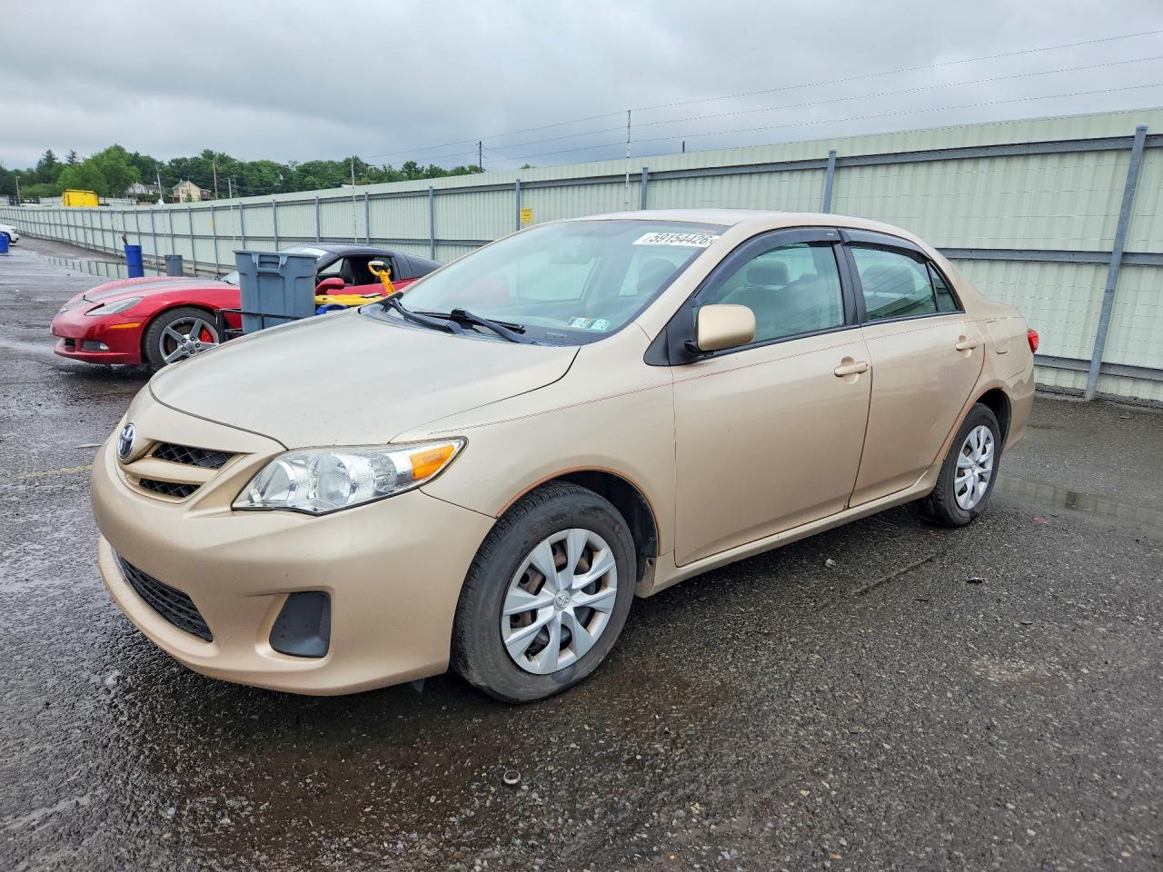 2011 Toyota Corolla Le Желто-коричневый vin: 2T1BU4EE6BC647987