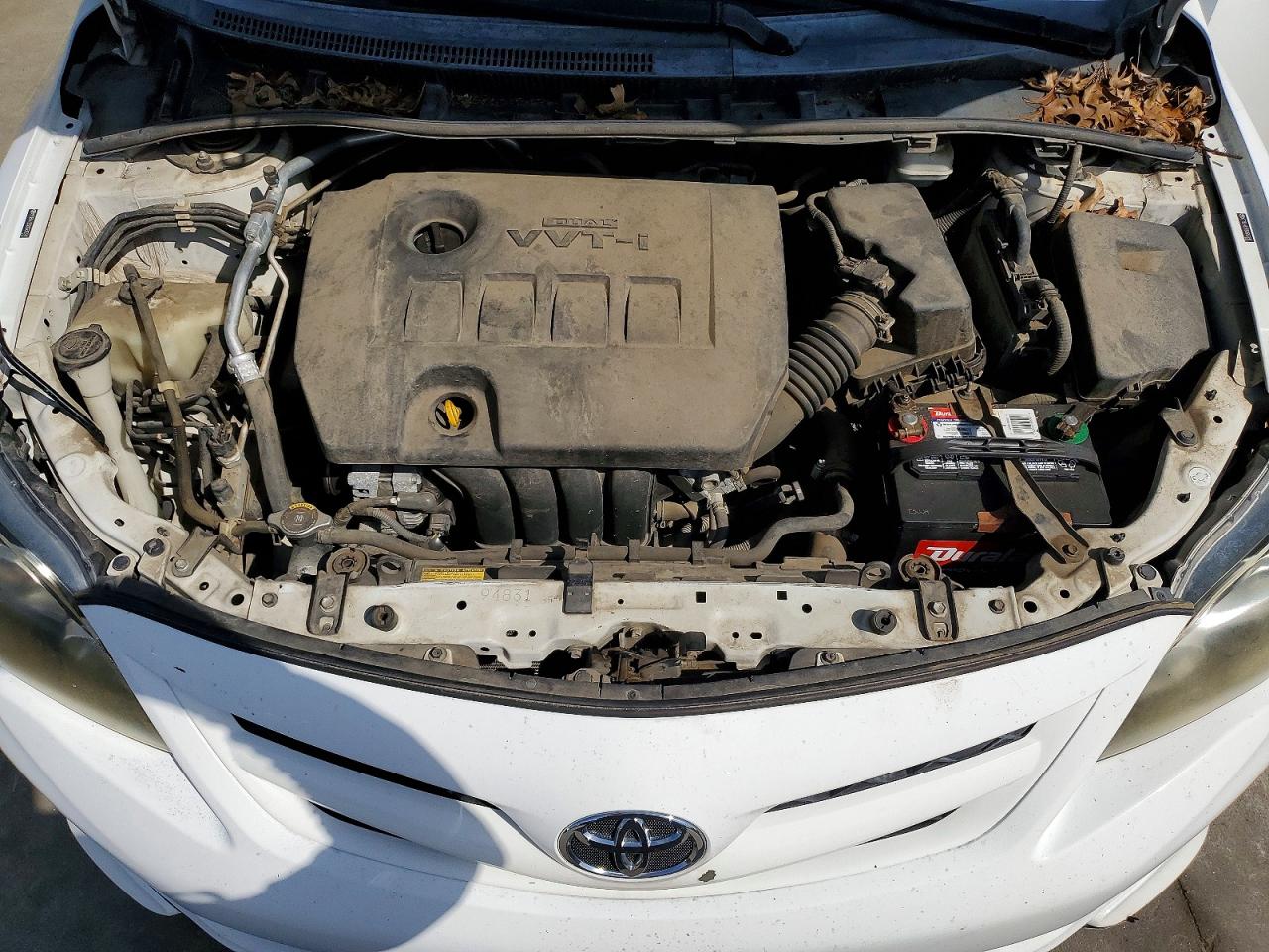 2011 Toyota Corolla S White vin: 2T1BU4EE6BC658391
