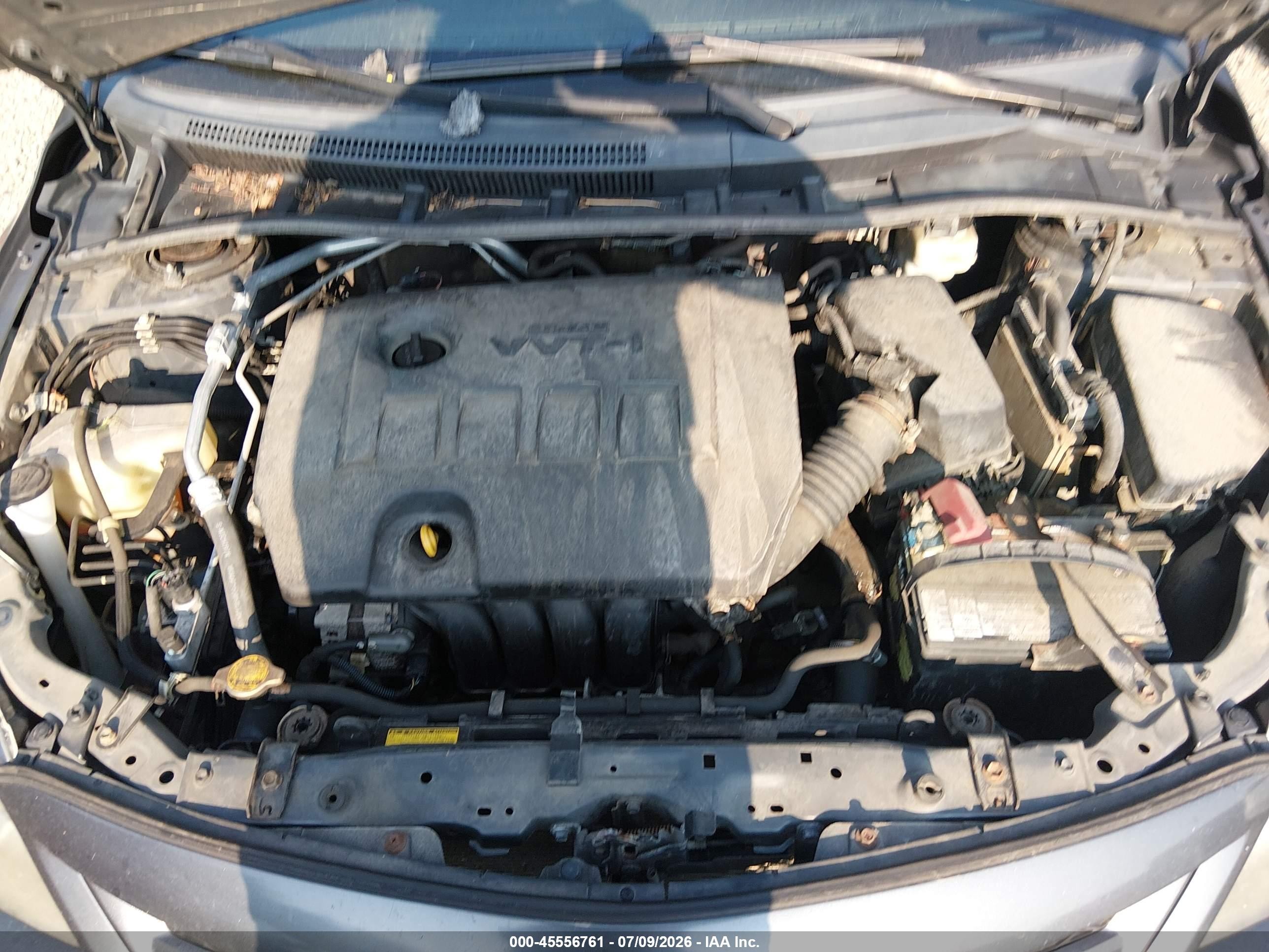 2011 Toyota Corolla S Серый vin: 2T1BU4EE6BC680293