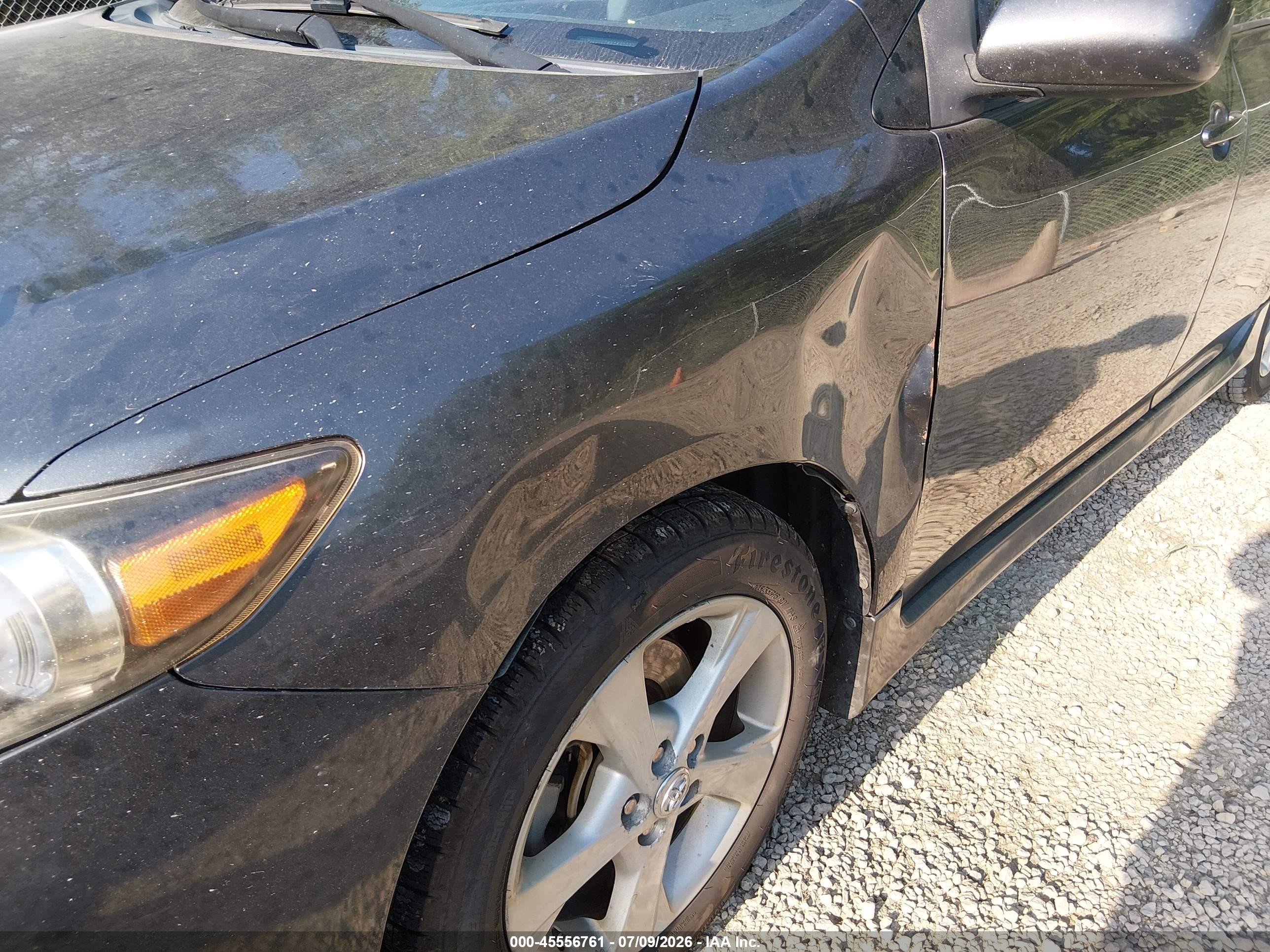 2011 Toyota Corolla S Серый vin: 2T1BU4EE6BC680293