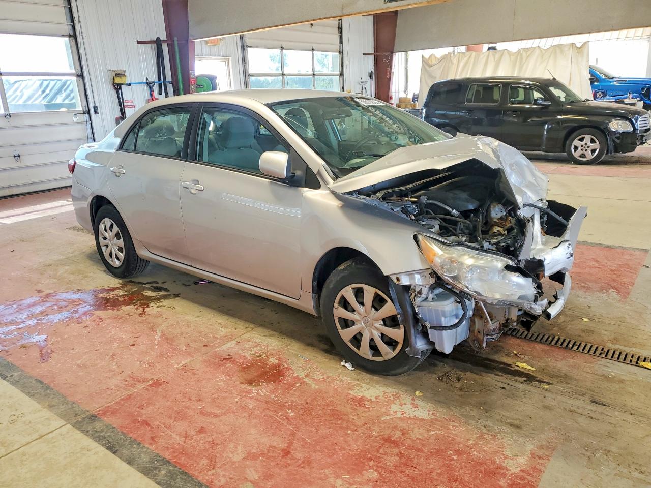 2011 Toyota Corolla Le Silver vin: 2T1BU4EE6BC687003