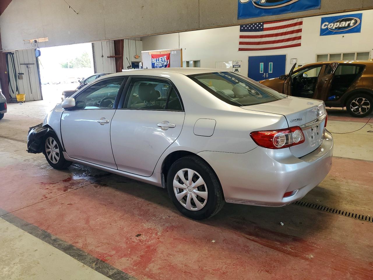 2011 Toyota Corolla Le Silver vin: 2T1BU4EE6BC687003