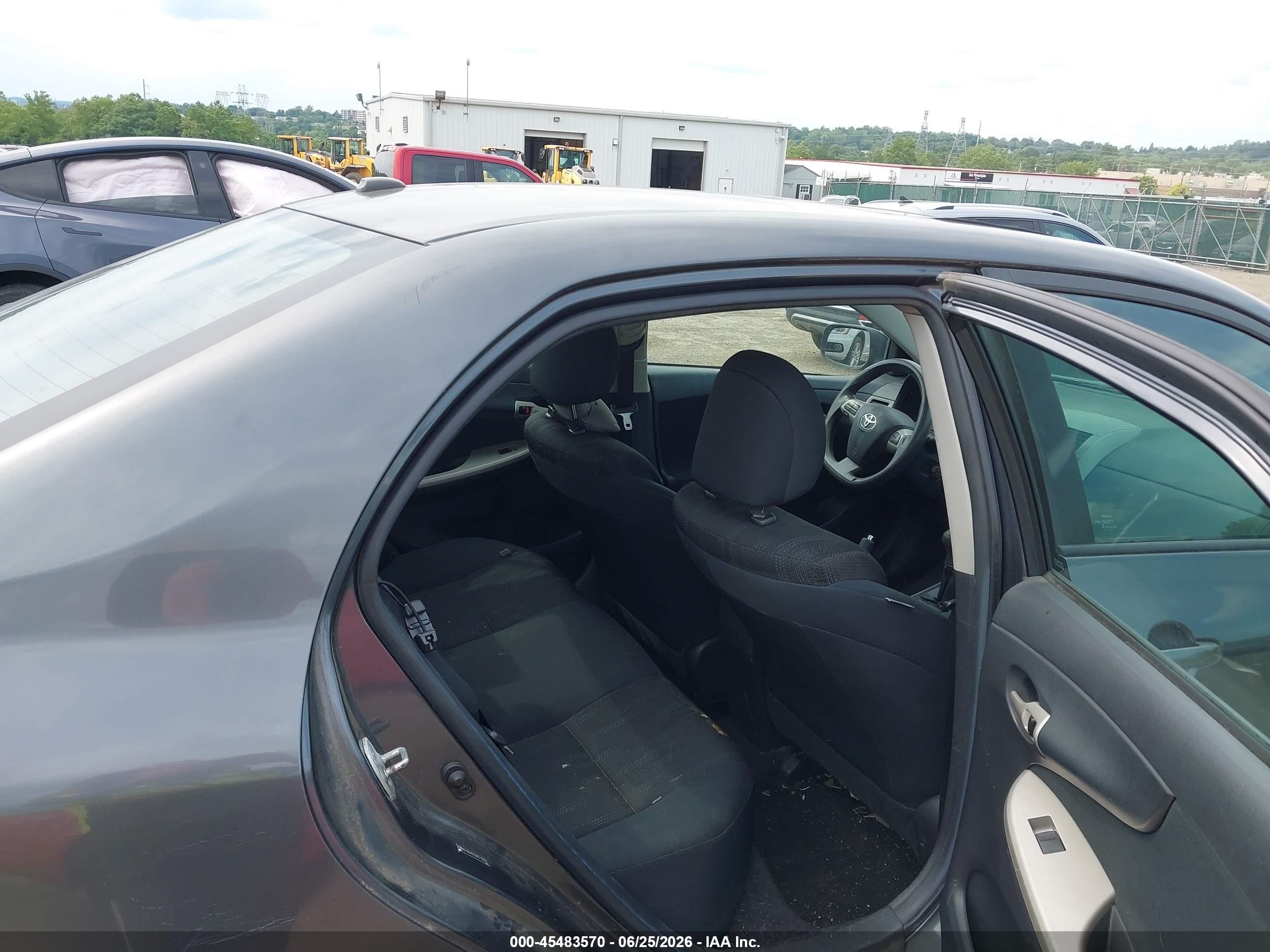 2011 Toyota Corolla S Gray vin: 2T1BU4EE6BC716032