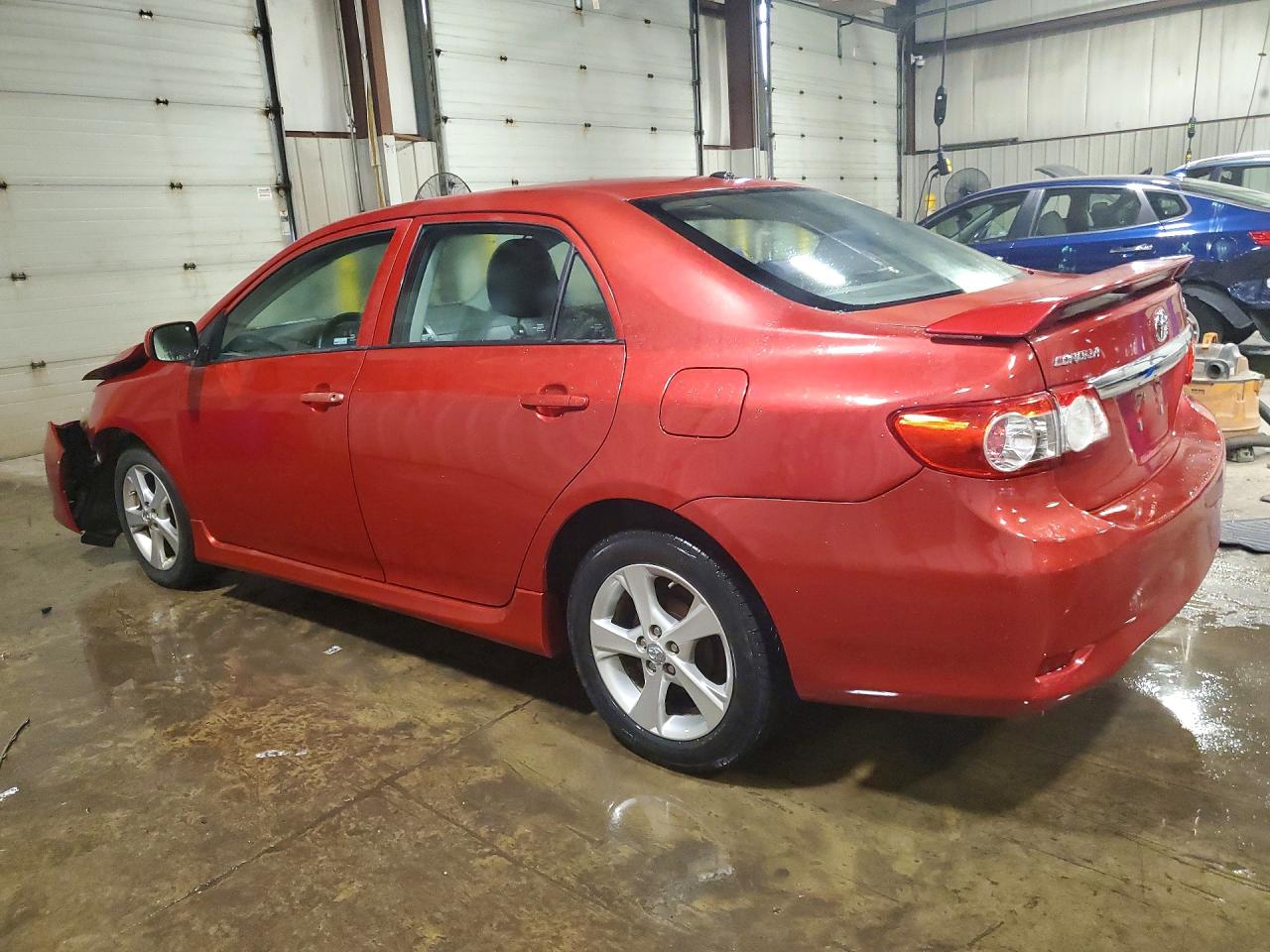 2011 Toyota Corolla S Red vin: 2T1BU4EE6BC719531