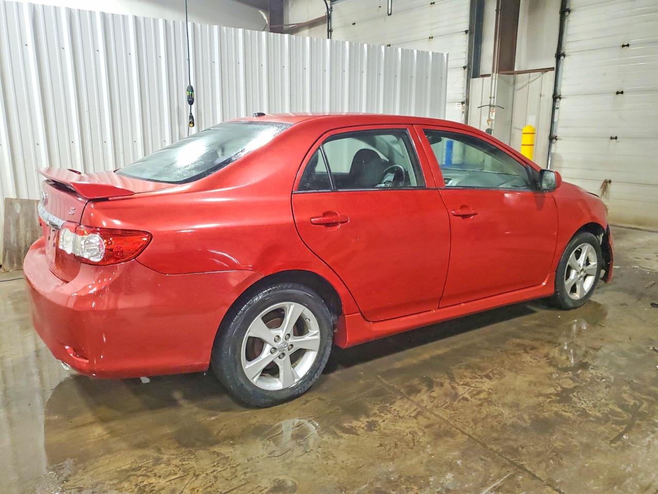 2011 Toyota Corolla S Red vin: 2T1BU4EE6BC719531
