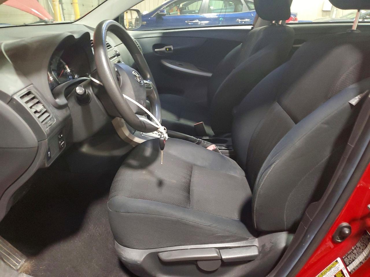 2011 Toyota Corolla S Red vin: 2T1BU4EE6BC719531