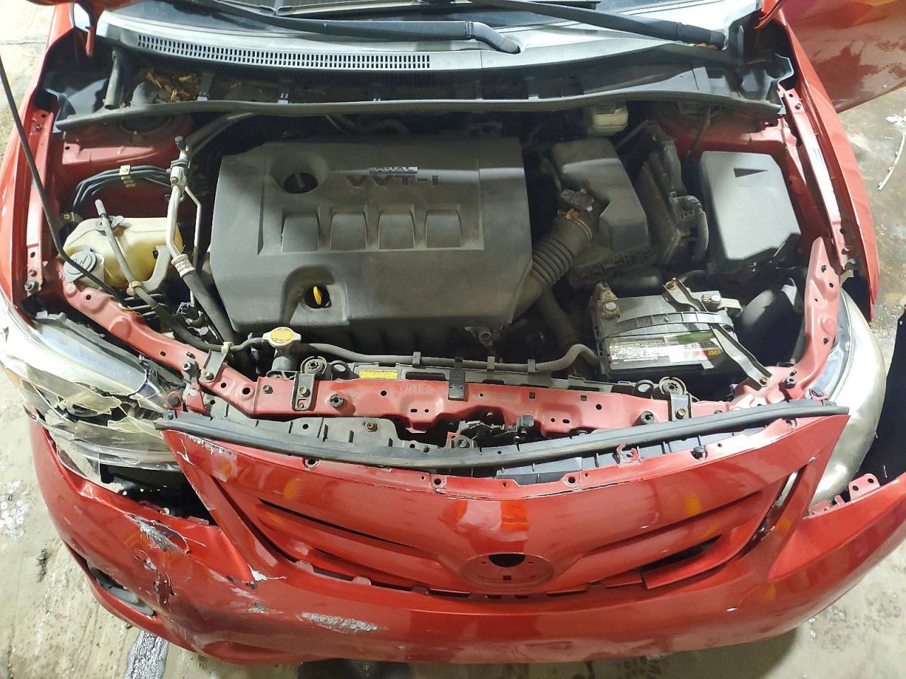 2011 Toyota Corolla S Red vin: 2T1BU4EE6BC719531