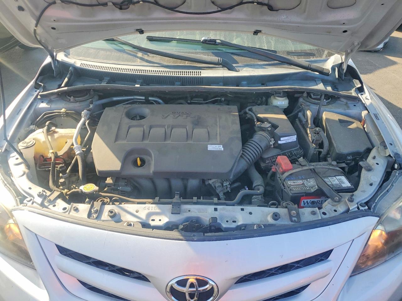 2011 Toyota Corolla S Silver vin: 2T1BU4EE6BC726575