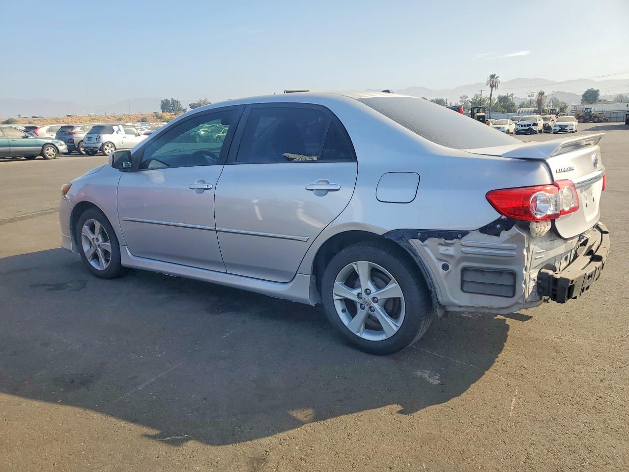 2011 Toyota Corolla S Silver vin: 2T1BU4EE6BC726575