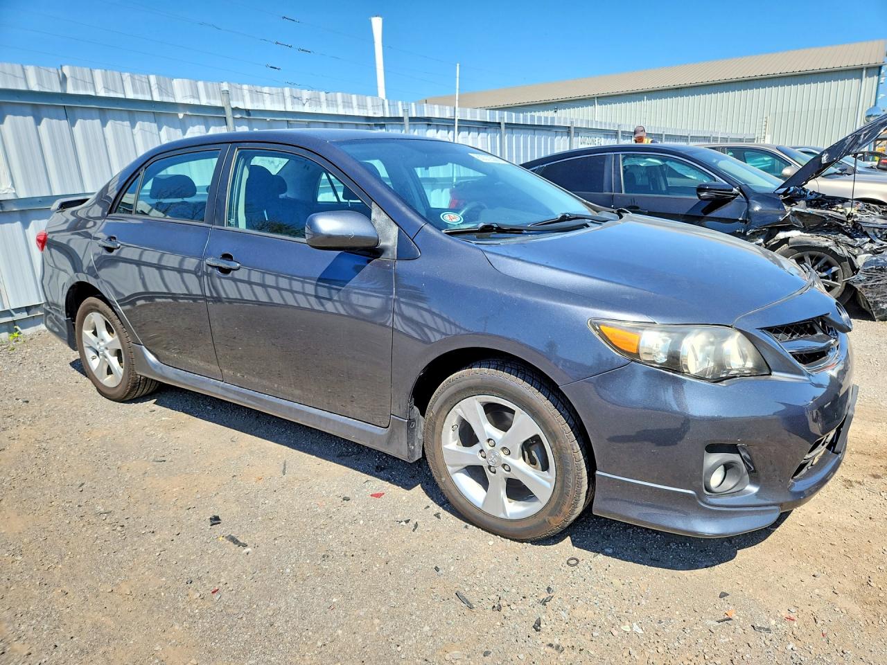 2011 Toyota Corolla Base Gray vin: 2T1BU4EE6BC732957