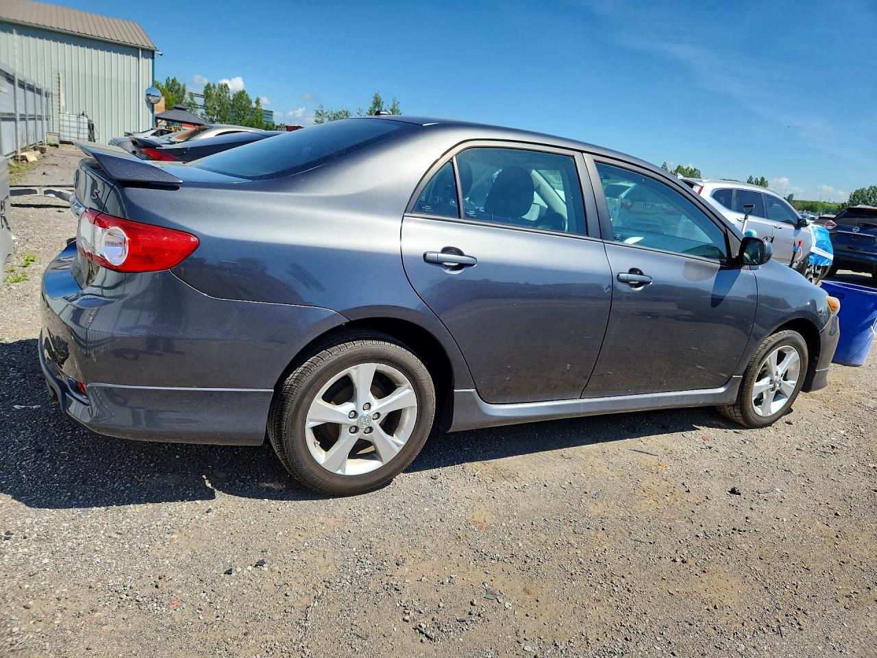 2011 Toyota Corolla Base Gray vin: 2T1BU4EE6BC732957