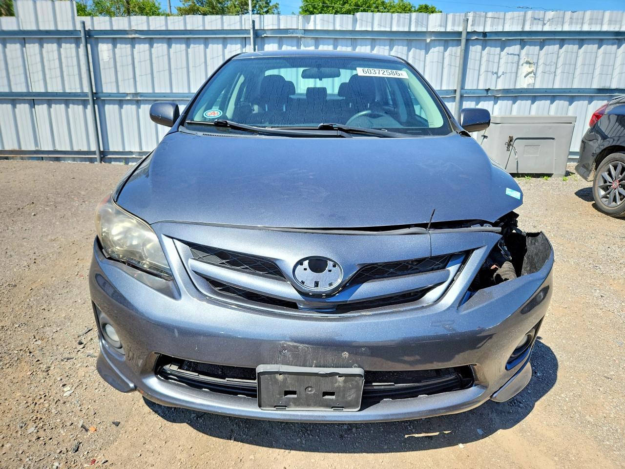 2011 Toyota Corolla Base Gray vin: 2T1BU4EE6BC732957