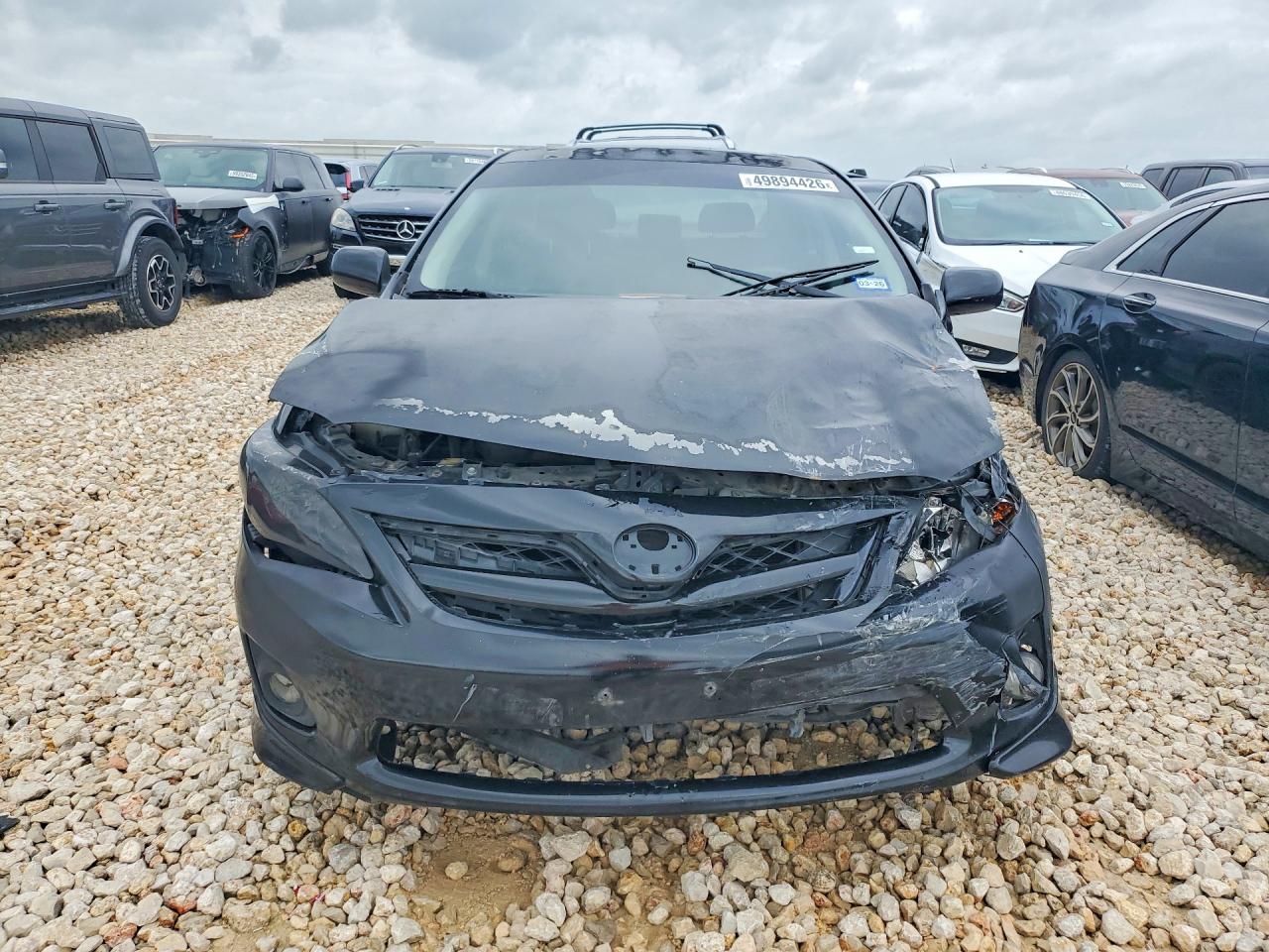 2011 Toyota Corolla S Black vin: 2T1BU4EE6BC734031