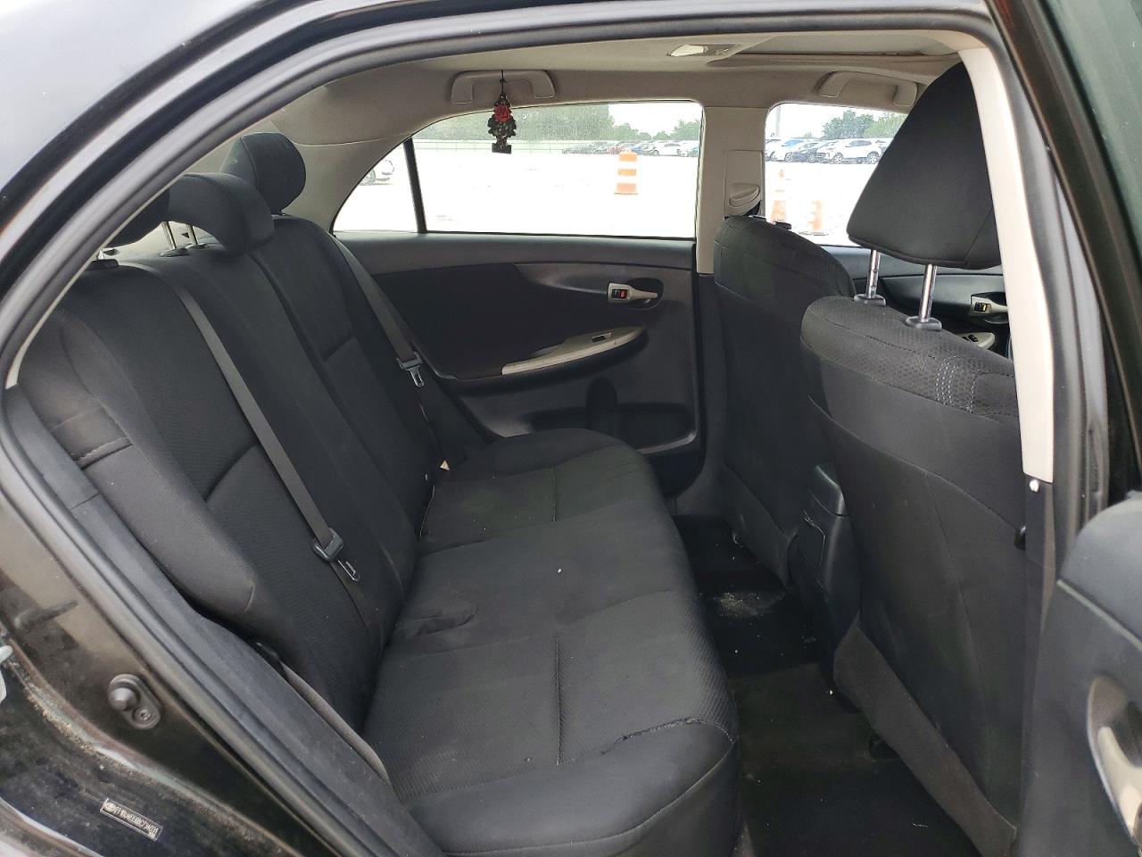 2011 Toyota Corolla S Black vin: 2T1BU4EE6BC734031