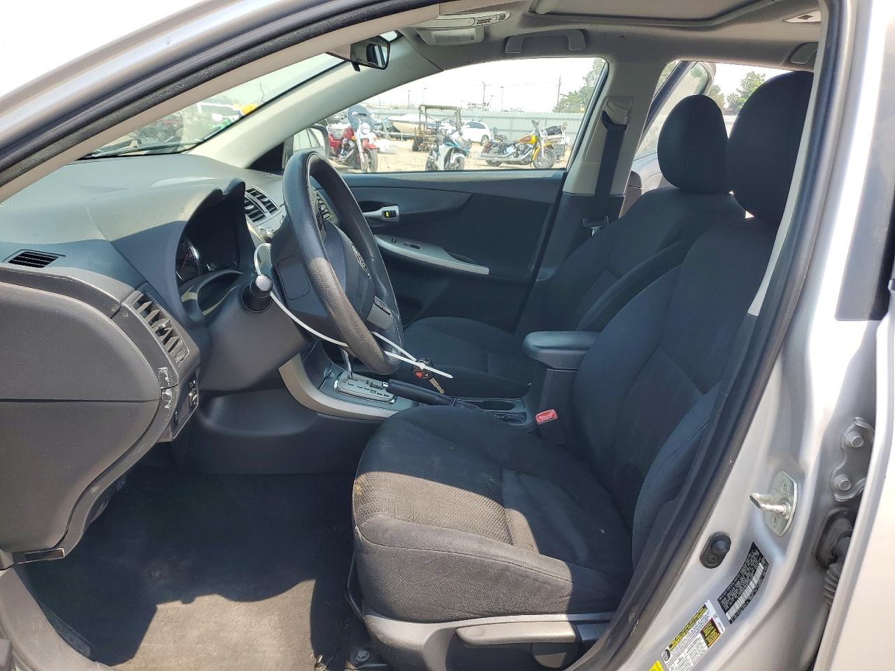 2011 Toyota Corolla S Silver vin: 2T1BU4EE6BC734997