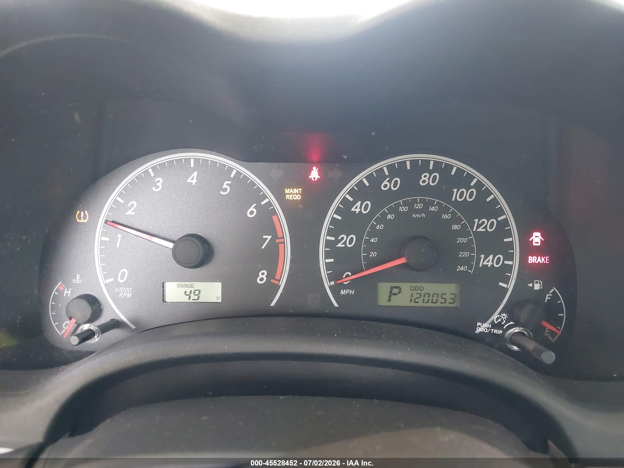 2011 Toyota Corolla Le Красный vin: 2T1BU4EE6BC737818