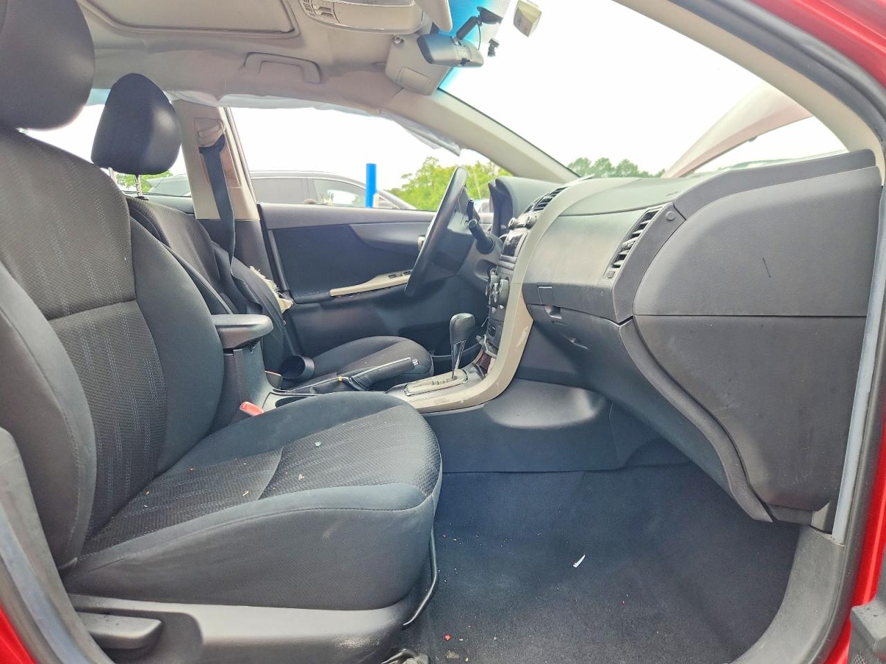 2011 Toyota Corolla S Red vin: 2T1BU4EE6BC743103
