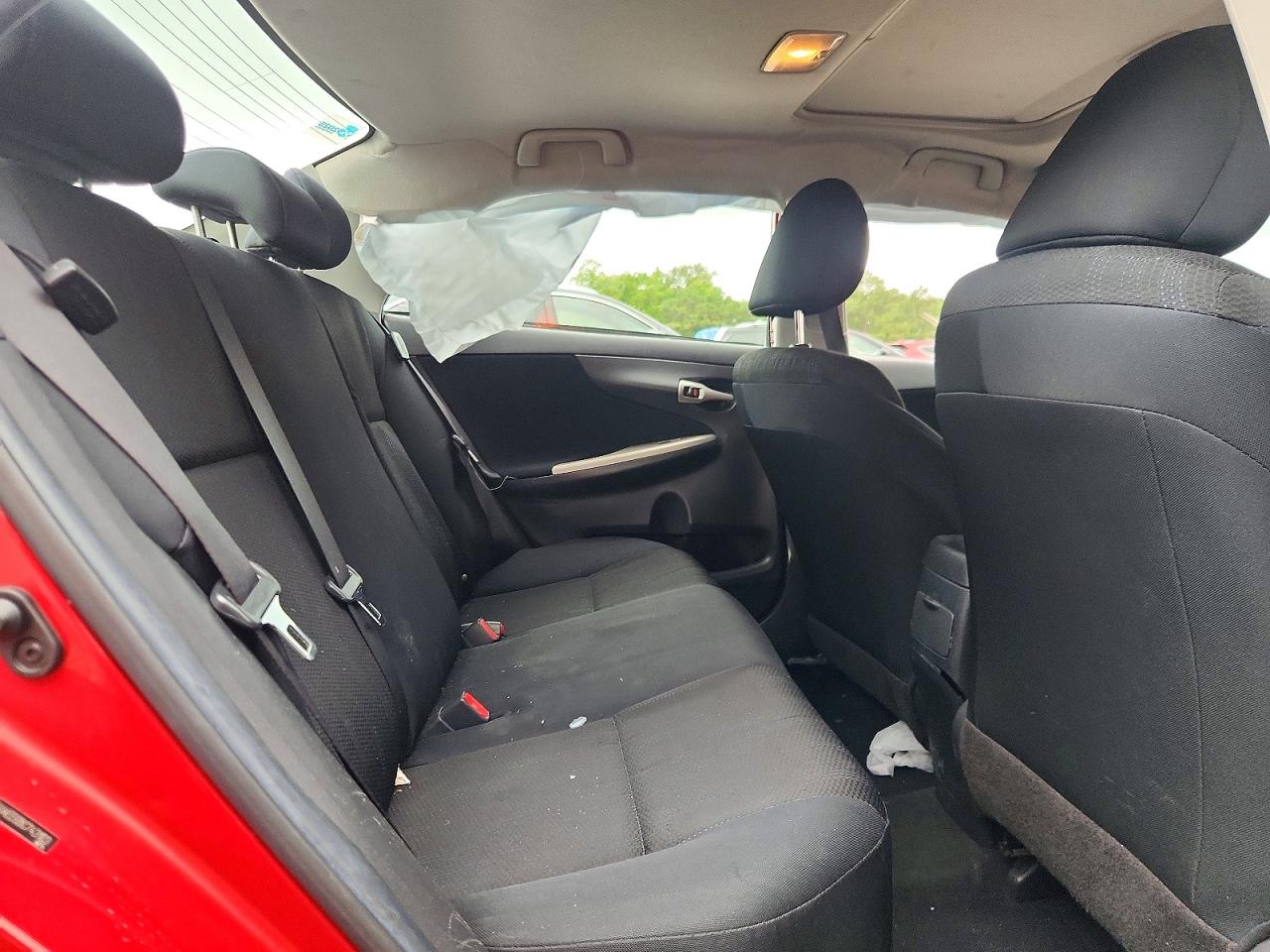 2011 Toyota Corolla S Red vin: 2T1BU4EE6BC743103