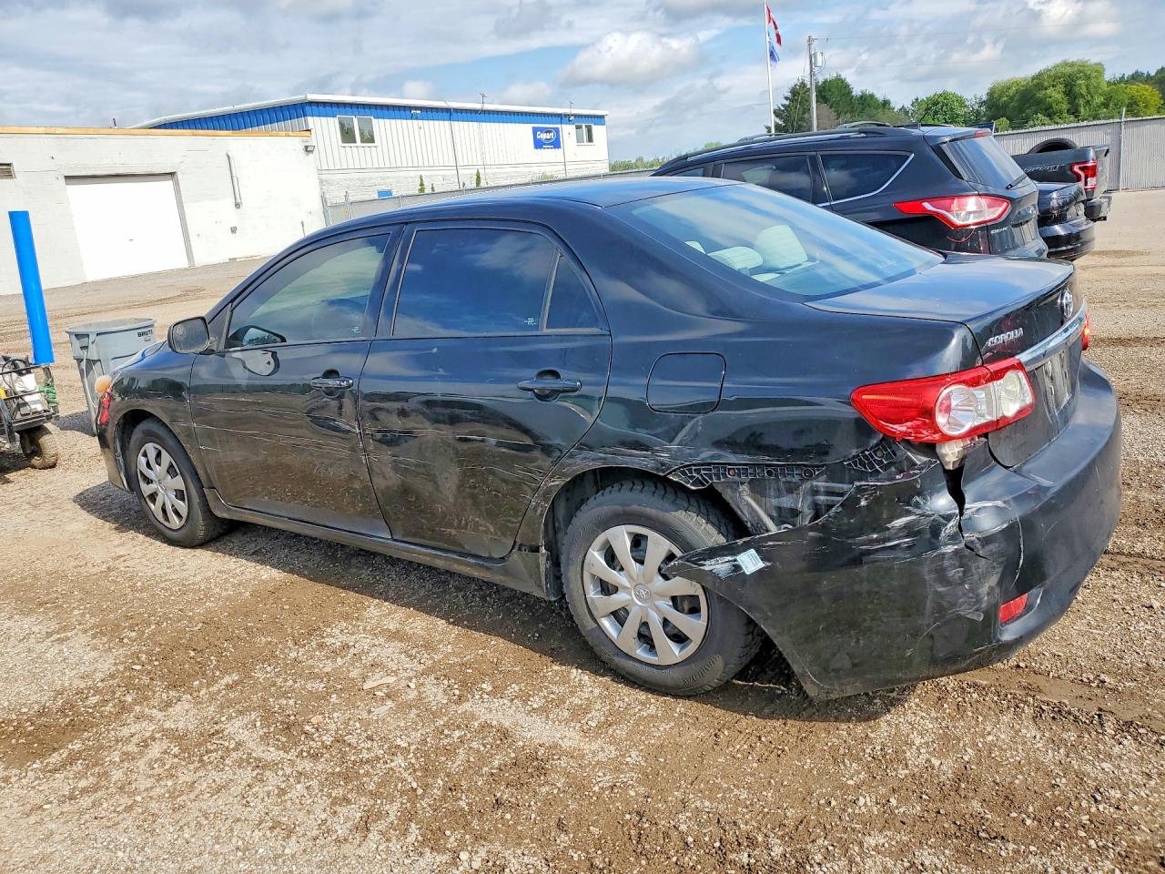 2012 Toyota Corolla L Black vin: 2T1BU4EE6CC764177
