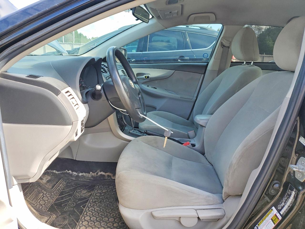 2012 Toyota Corolla L Black vin: 2T1BU4EE6CC764177