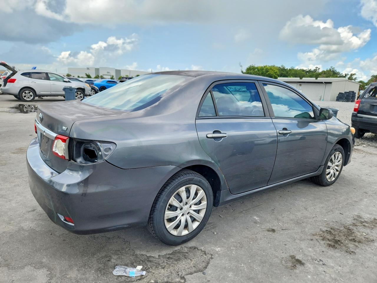 2012 Toyota Corolla Le Gray vin: 2T1BU4EE6CC769959