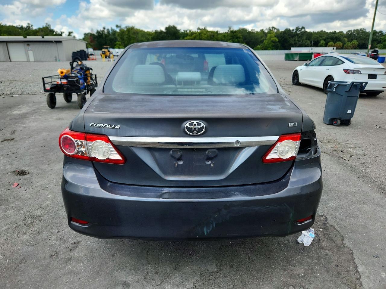2012 Toyota Corolla Le Gray vin: 2T1BU4EE6CC769959