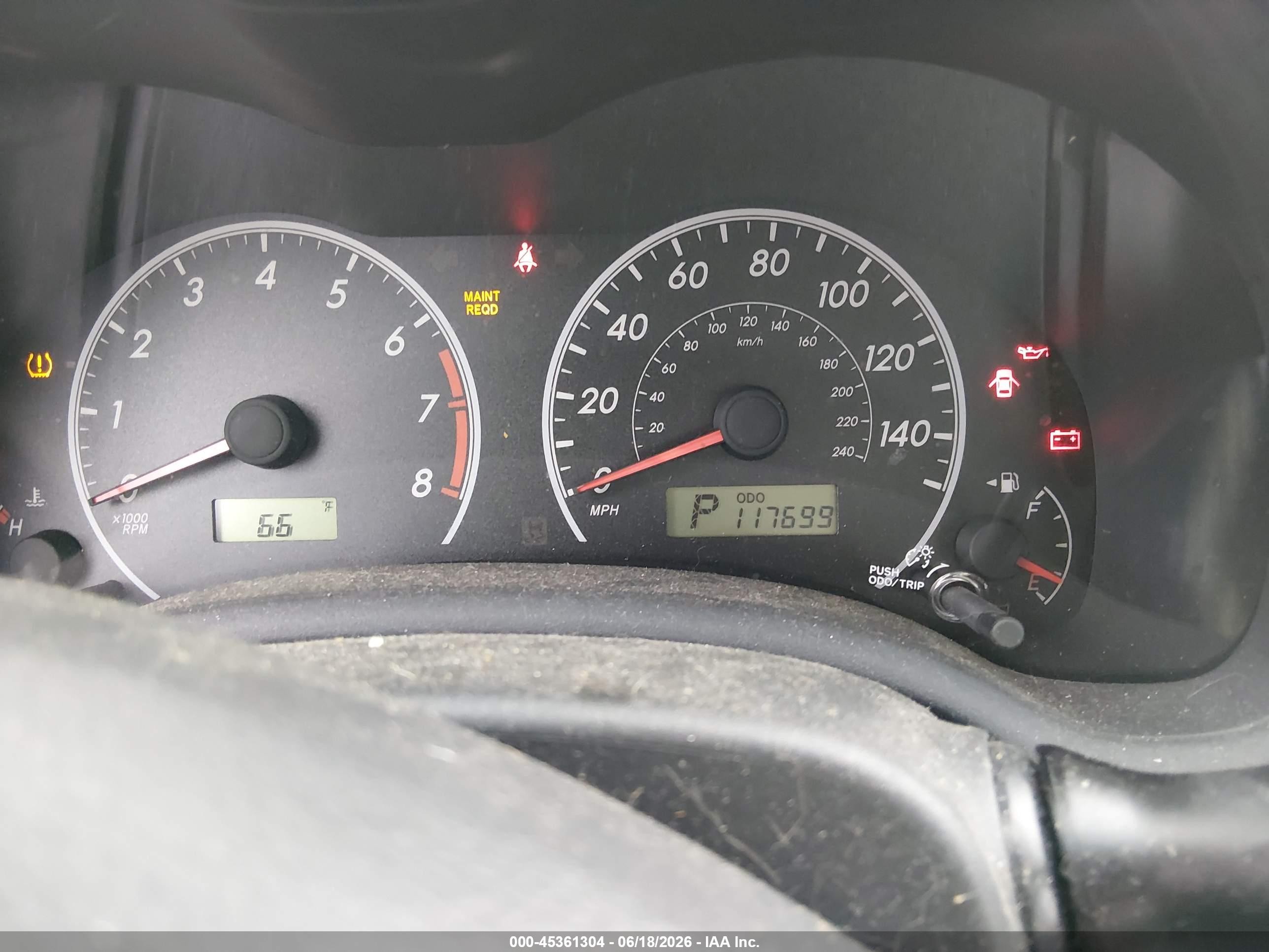 2012 Toyota Corolla Le Red vin: 2T1BU4EE6CC780573