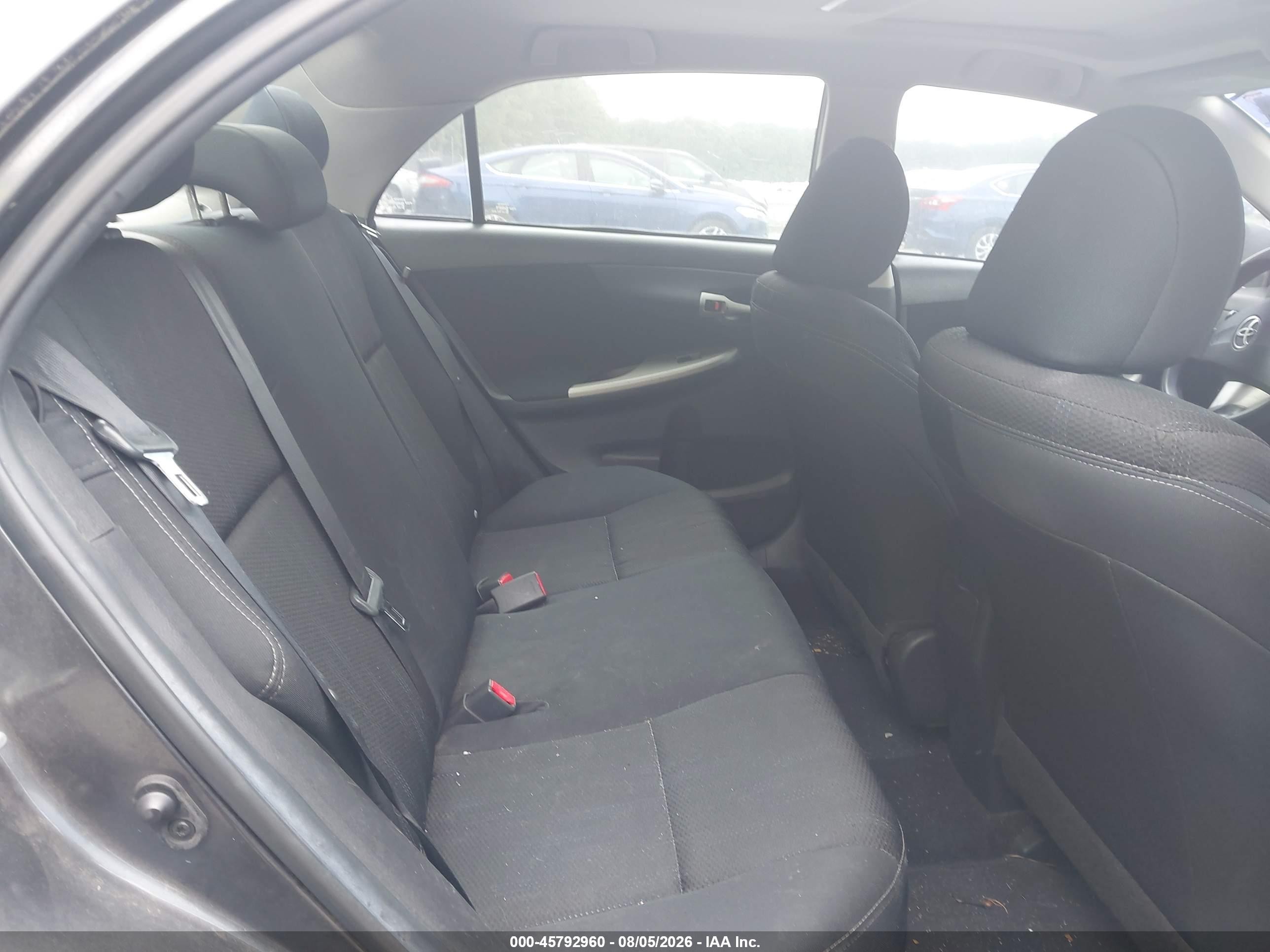 2012 Toyota Corolla S Gray vin: 2T1BU4EE6CC781920