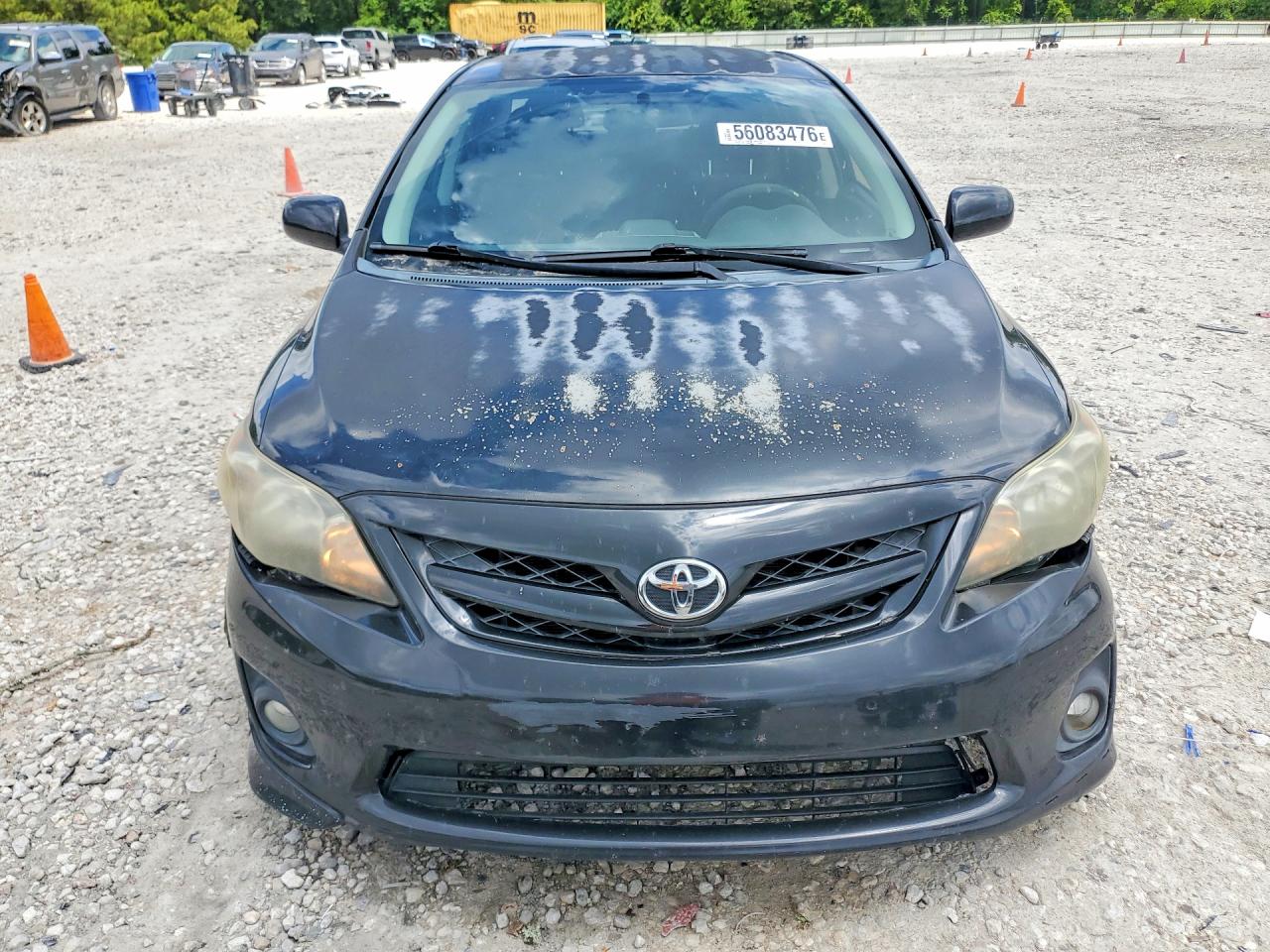2012 Toyota Corolla S Black vin: 2T1BU4EE6CC787880