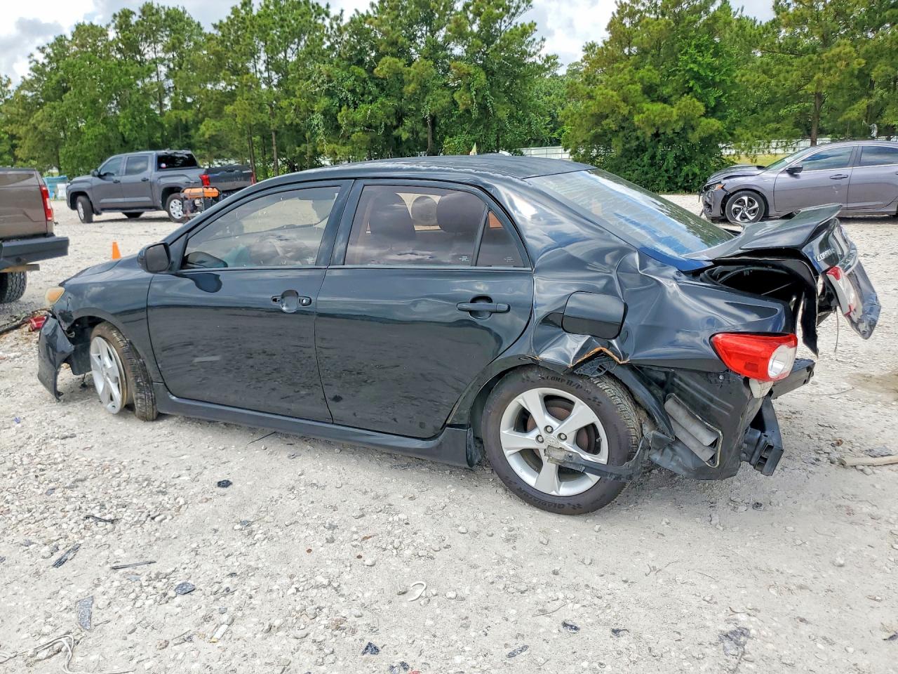 2012 Toyota Corolla S Black vin: 2T1BU4EE6CC787880
