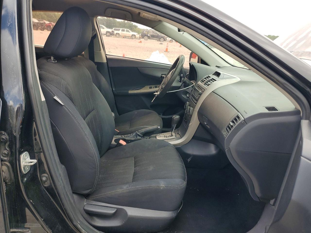 2012 Toyota Corolla S Black vin: 2T1BU4EE6CC787880