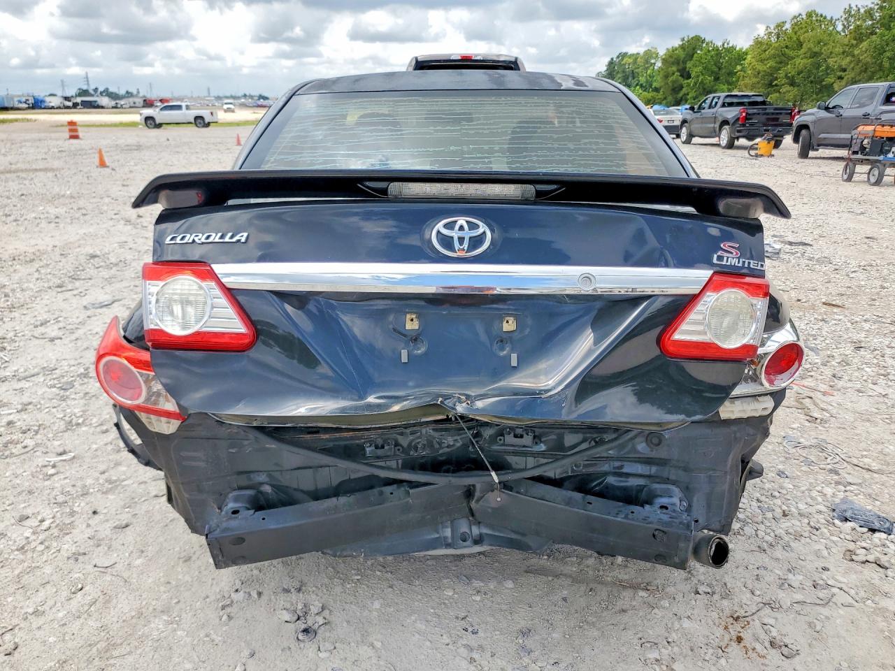 2012 Toyota Corolla S Black vin: 2T1BU4EE6CC787880