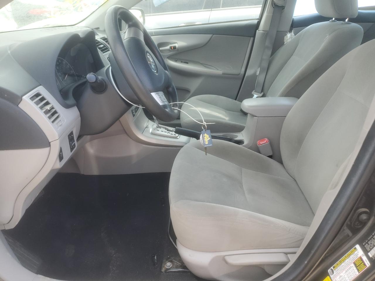 2012 Toyota Corolla Base Gray vin: 2T1BU4EE6CC800319