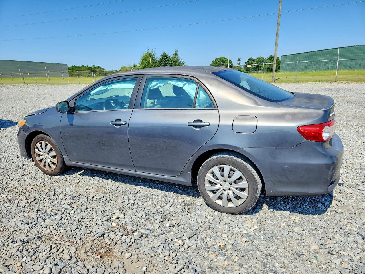 2012 Toyota Corolla Le Серый vin: 2T1BU4EE6CC817041