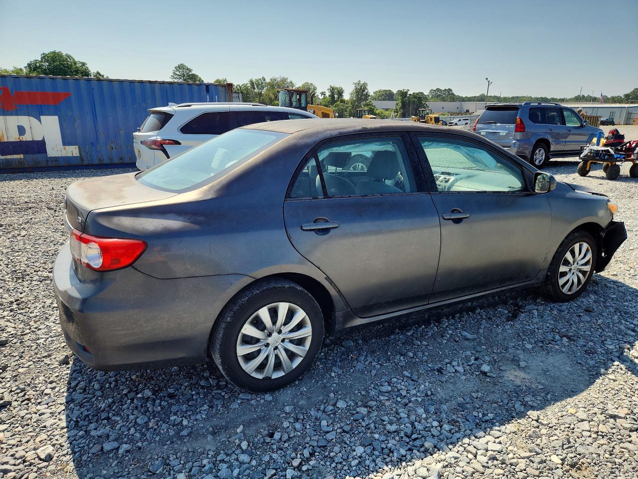 2012 Toyota Corolla Le Серый vin: 2T1BU4EE6CC817041