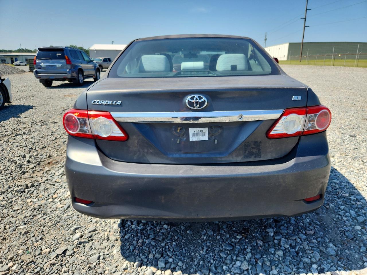 2012 Toyota Corolla Le Серый vin: 2T1BU4EE6CC817041