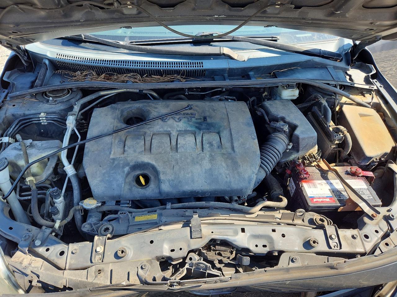2012 Toyota Corolla Le Серый vin: 2T1BU4EE6CC817041