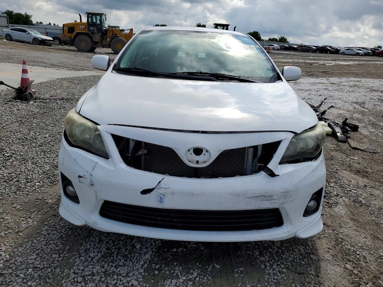 2012 Toyota Corolla S Белый vin: 2T1BU4EE6CC832865