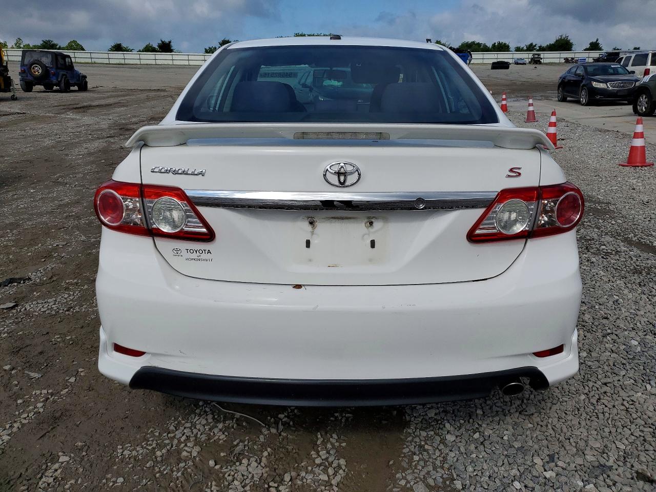 2012 Toyota Corolla S Белый vin: 2T1BU4EE6CC832865