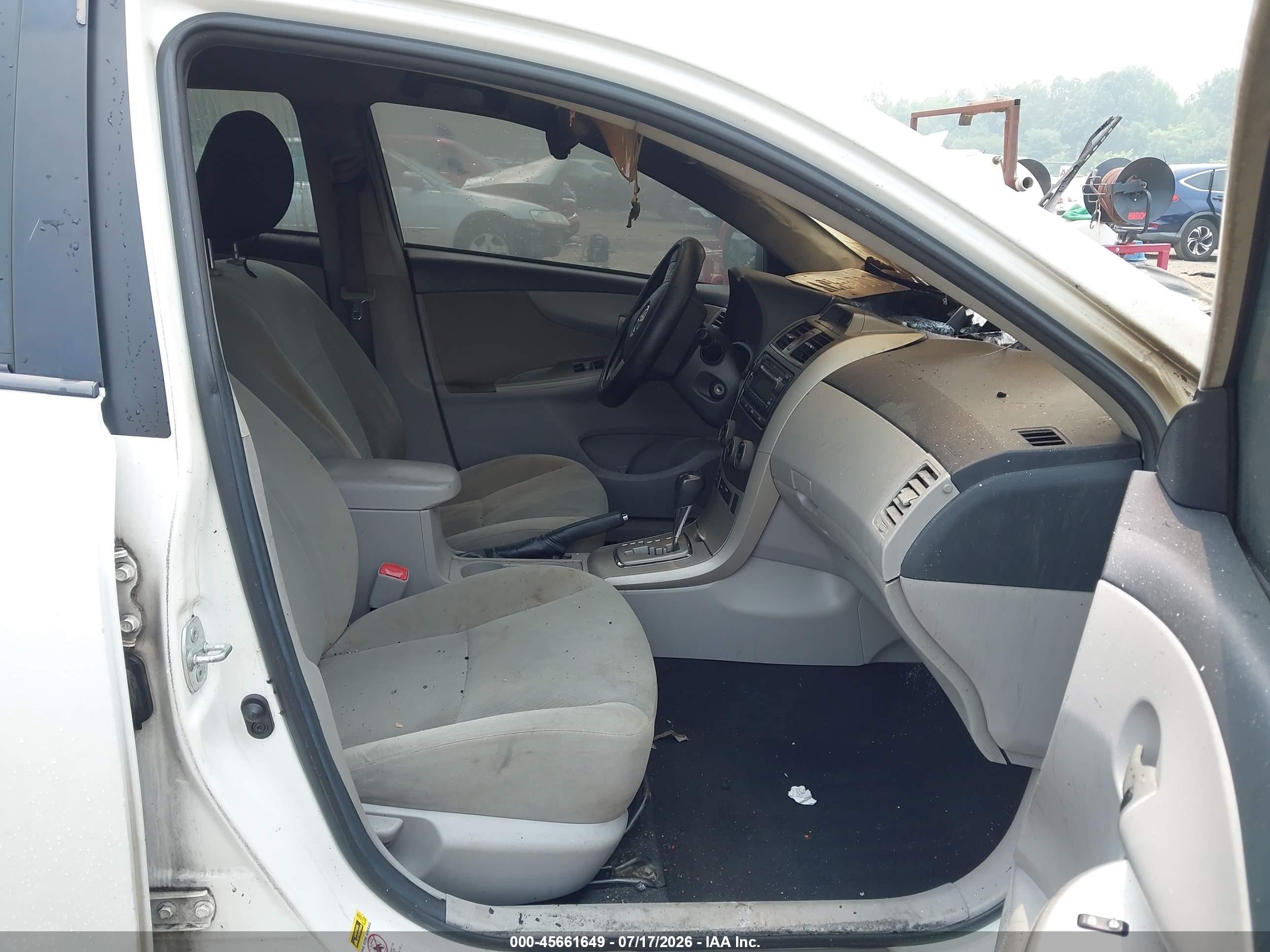 2012 Toyota Corolla Le Белый vin: 2T1BU4EE6CC843168