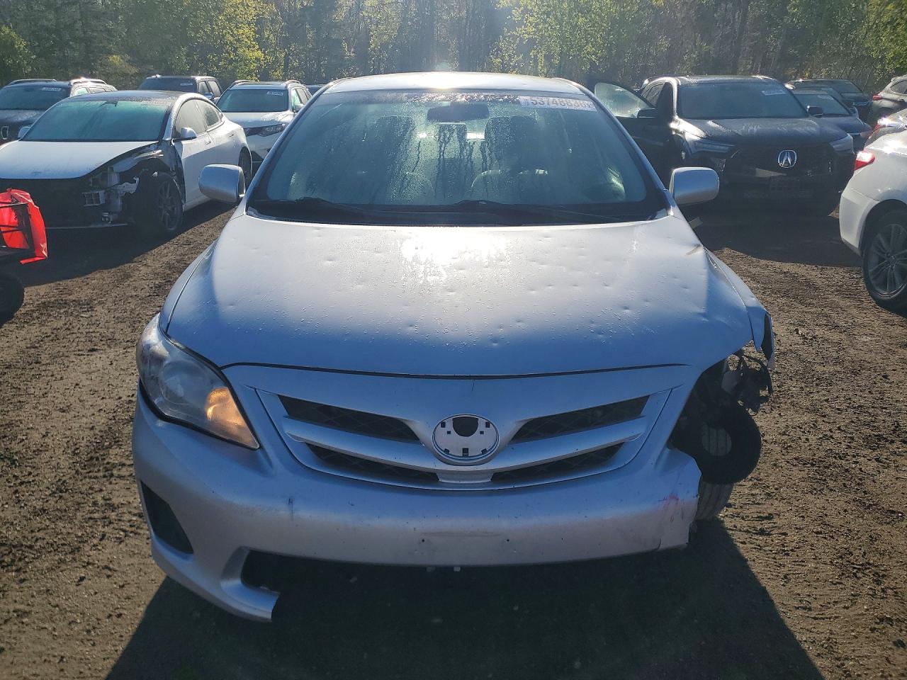 2012 Toyota Corolla L Gray vin: 2T1BU4EE6CC854526
