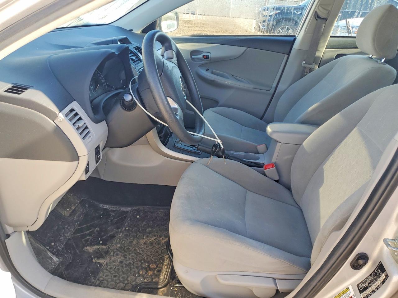 2012 Toyota Corolla L Gray vin: 2T1BU4EE6CC854526