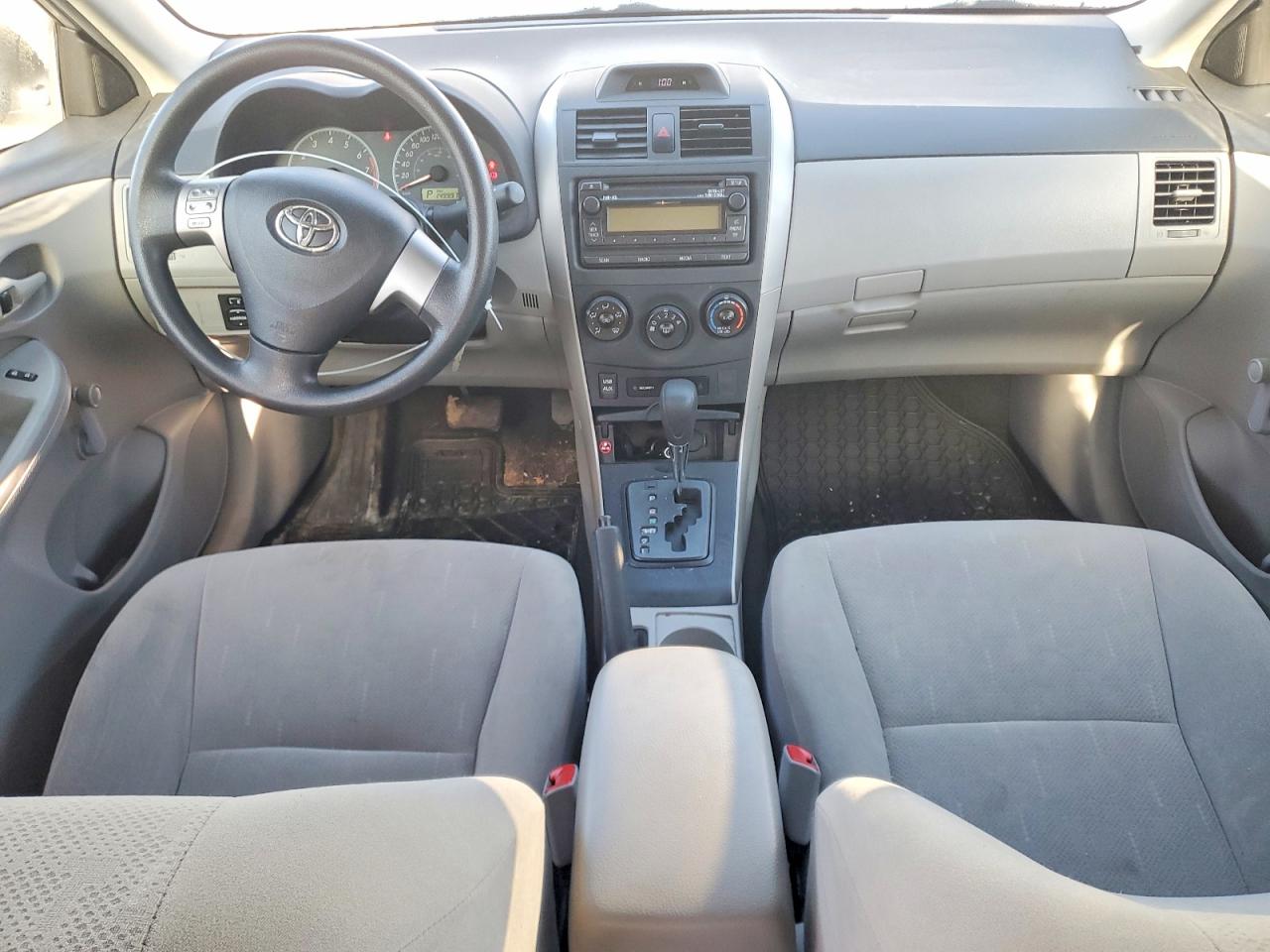 2012 Toyota Corolla L Gray vin: 2T1BU4EE6CC854526
