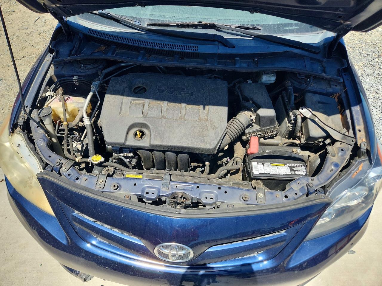 2012 Toyota Corolla L Blue vin: 2T1BU4EE6CC856583
